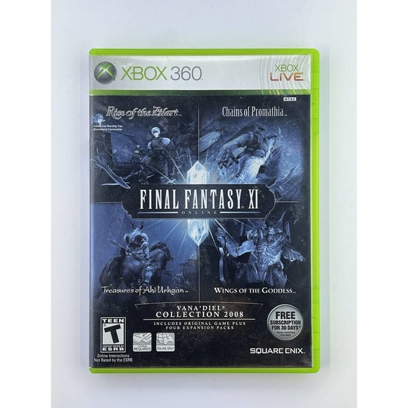 Xbox 360 FinalFantasy XI: Vana'diel Collection Microsoft , 2007 Complete in box - Picture 1 of 3